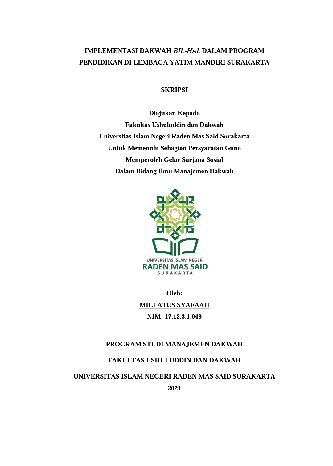 cover