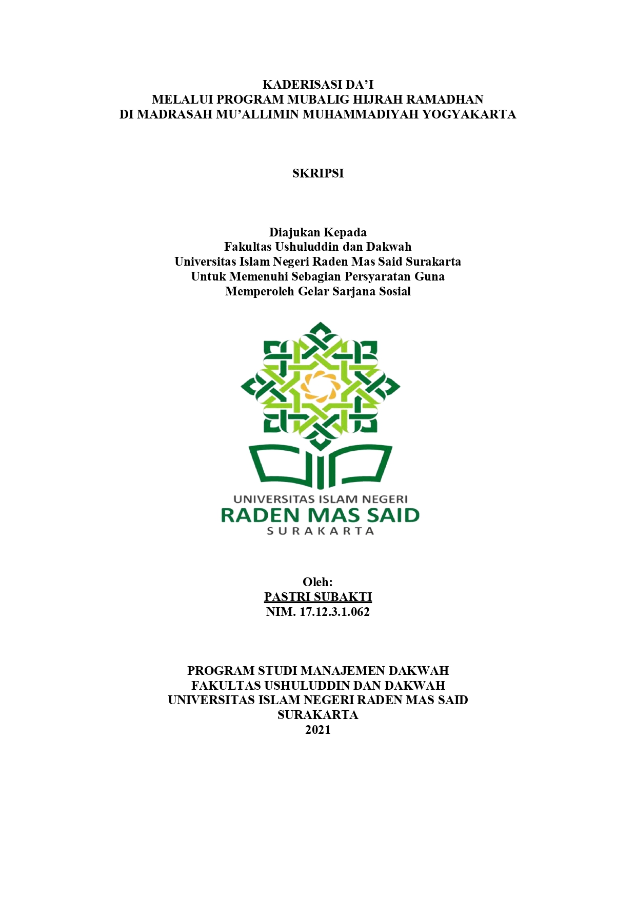 cover