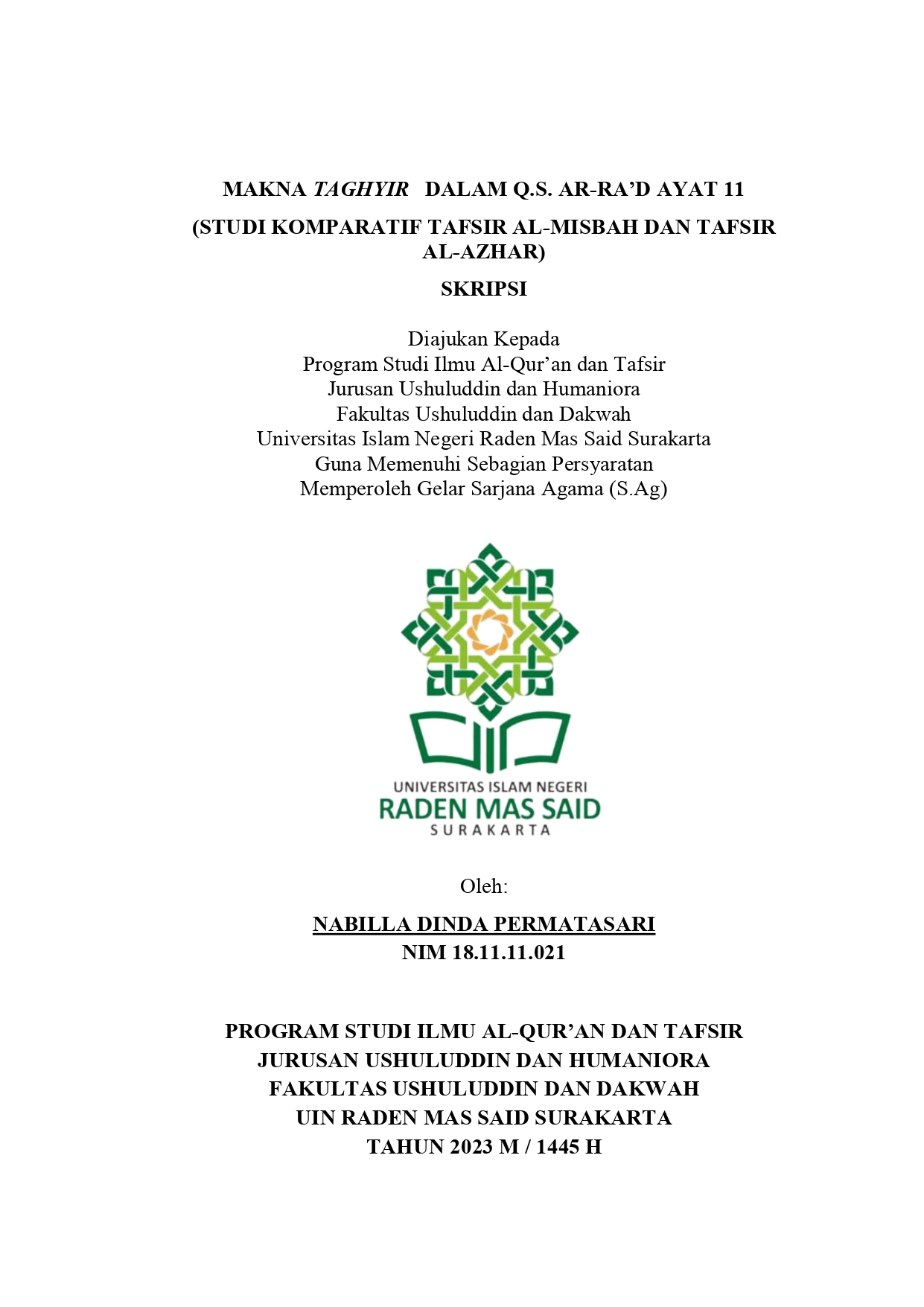 cover