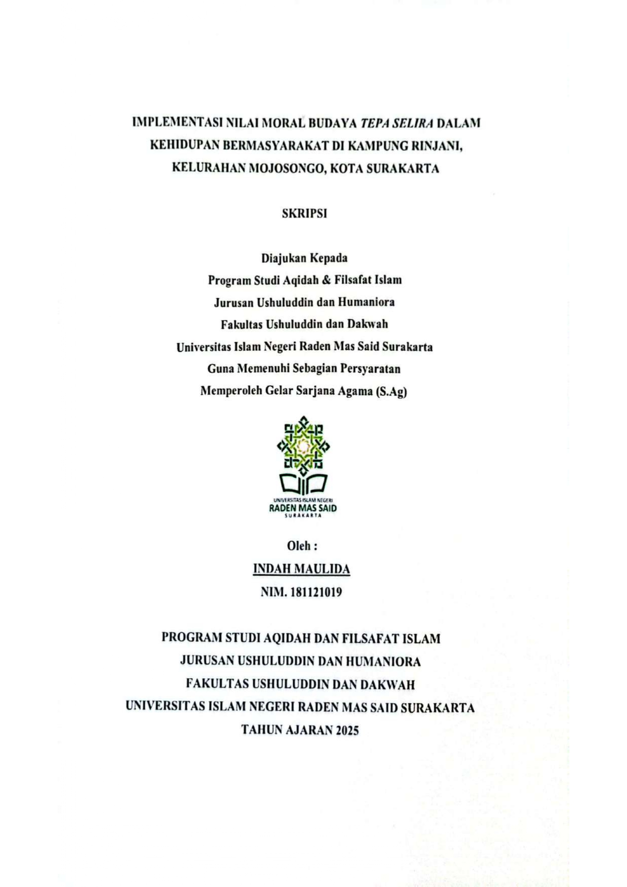 cover