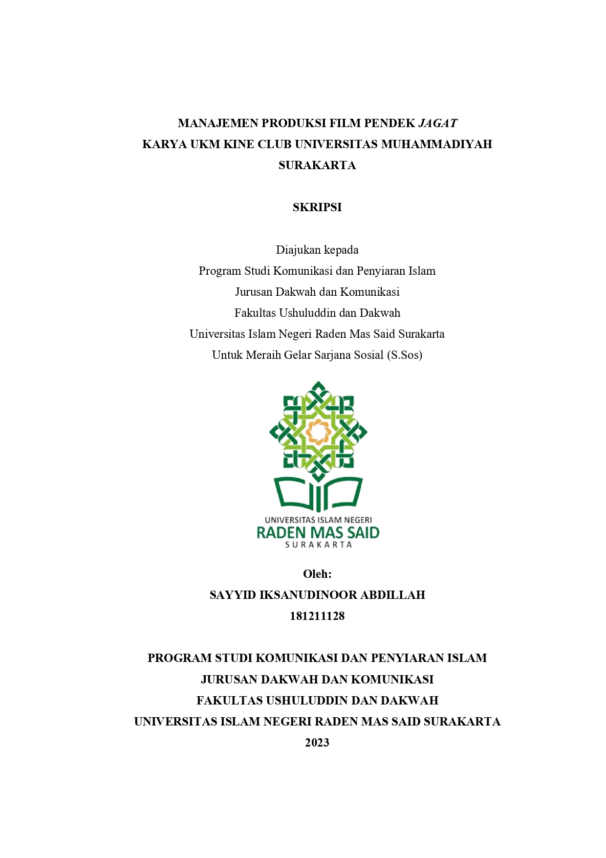 cover