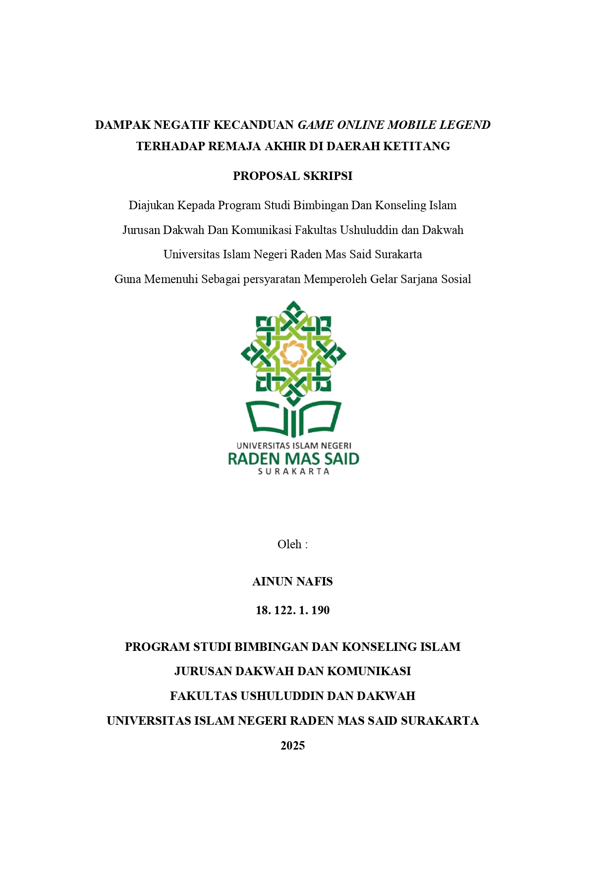 cover