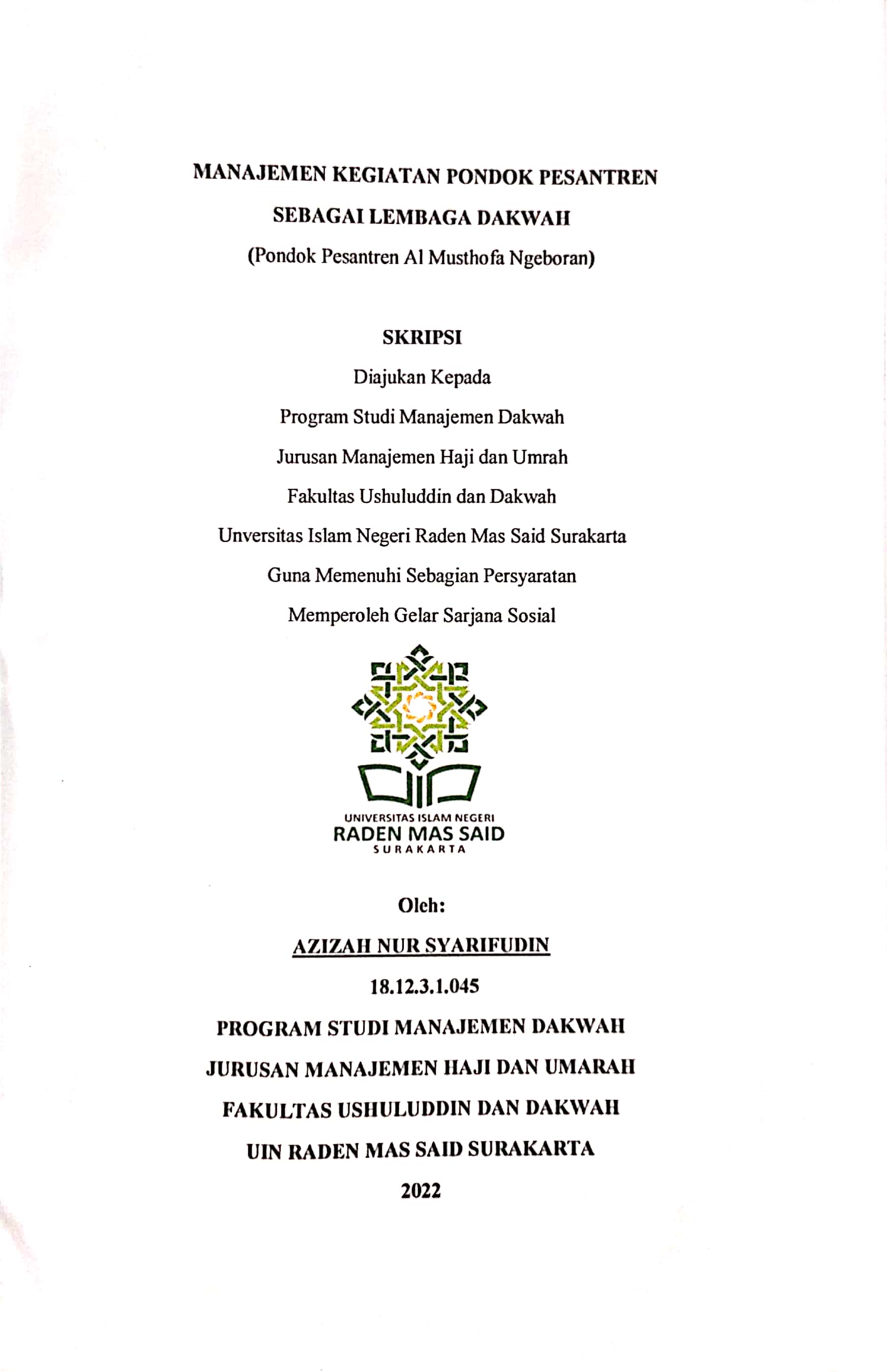 cover