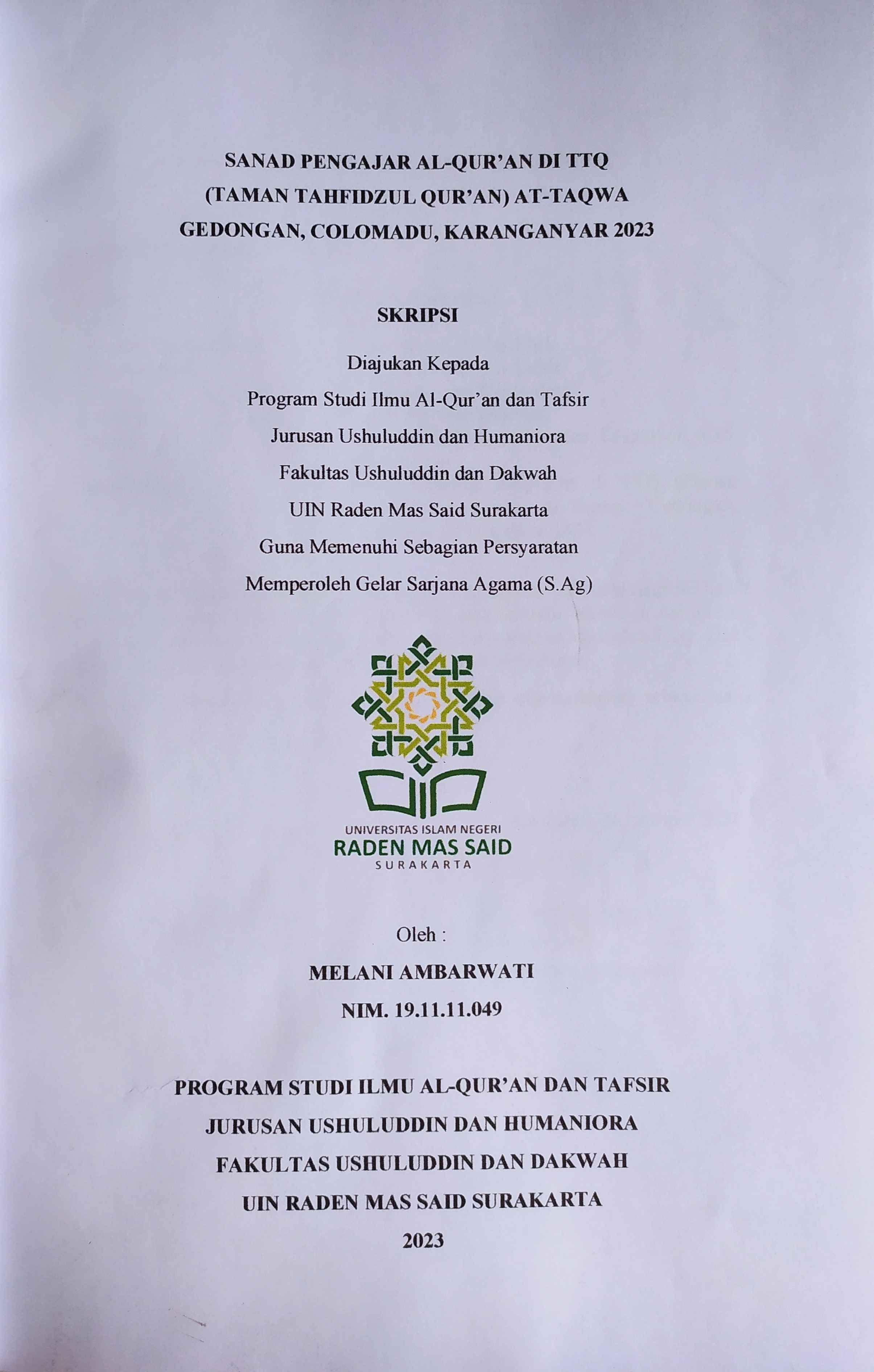cover