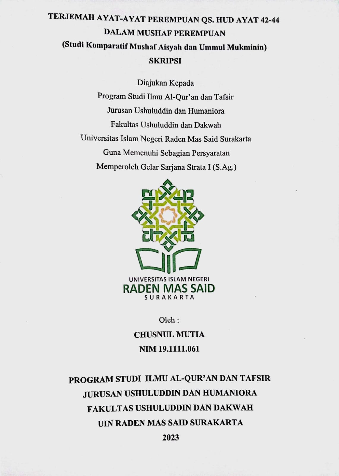 cover