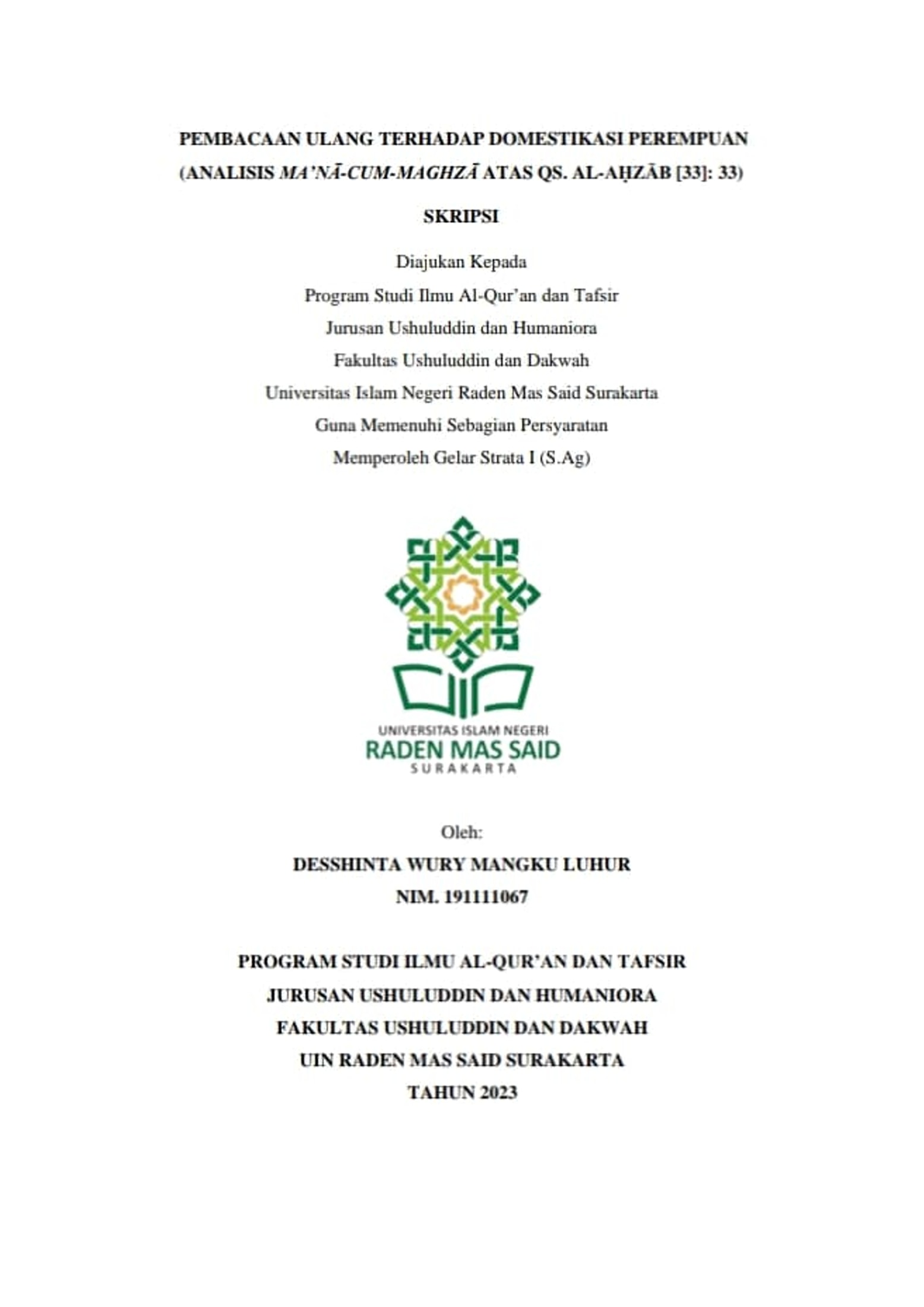 cover