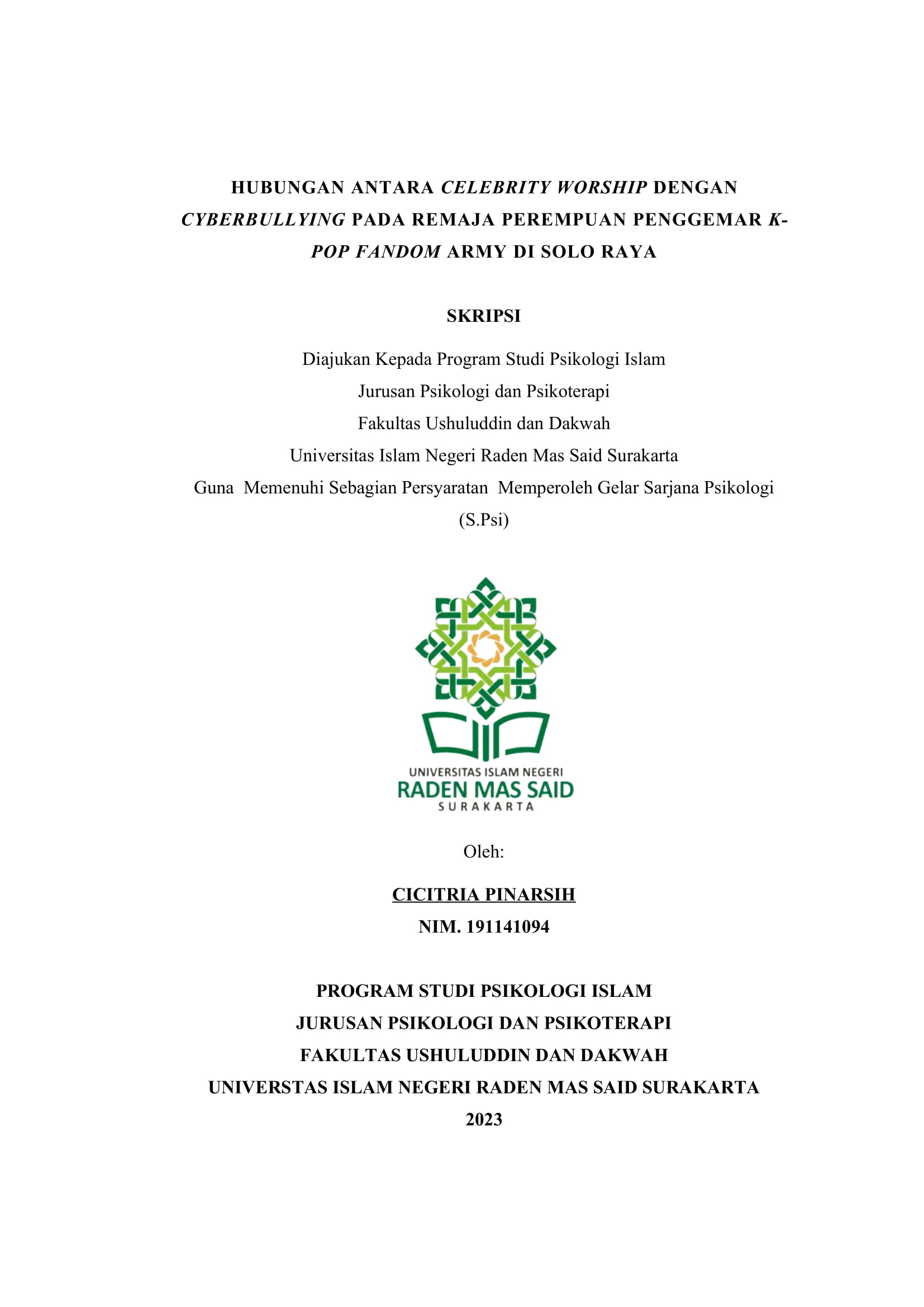 cover