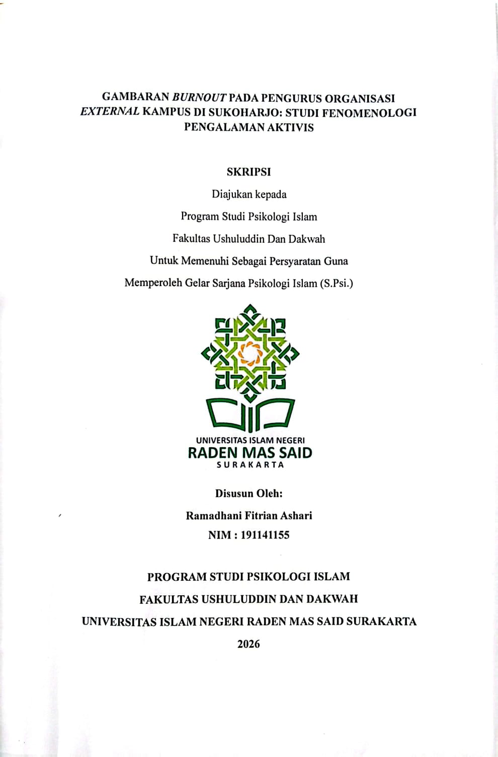 cover