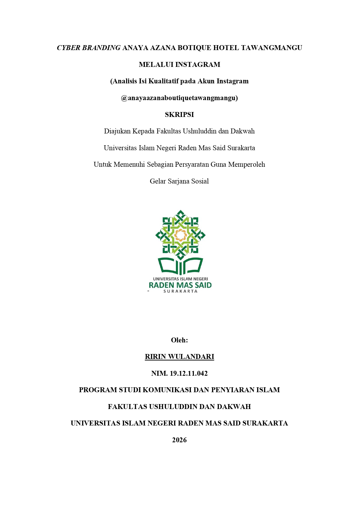 cover