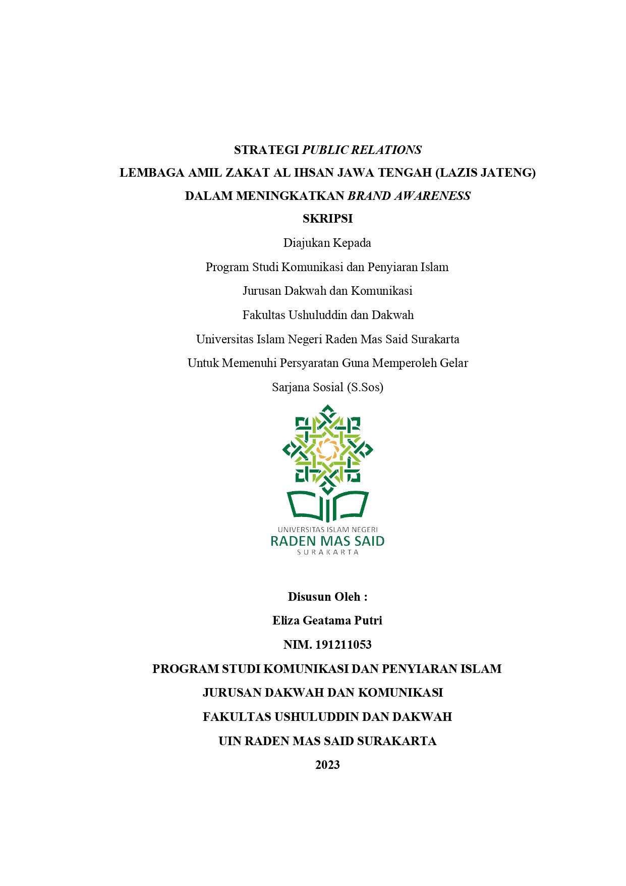 cover