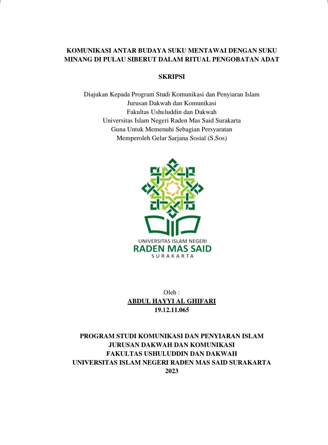 cover