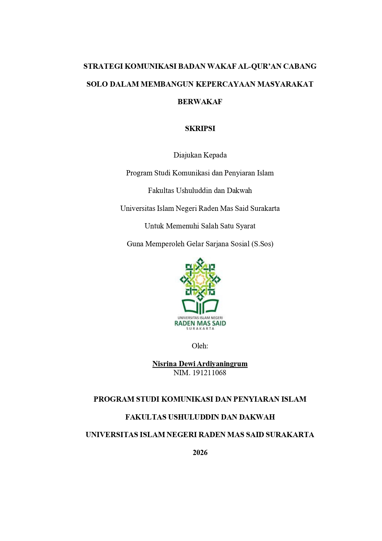 cover