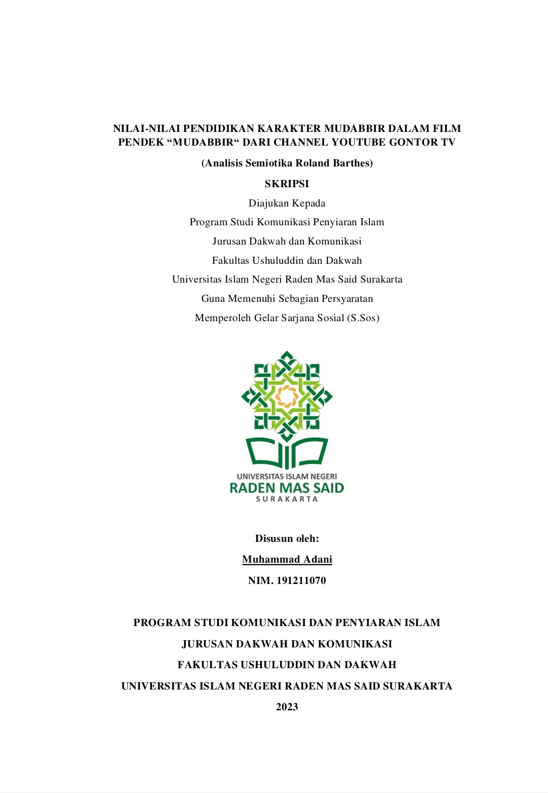 cover