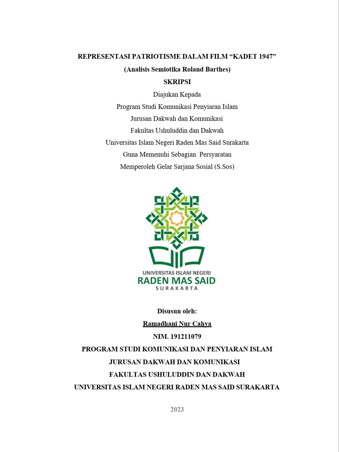 cover