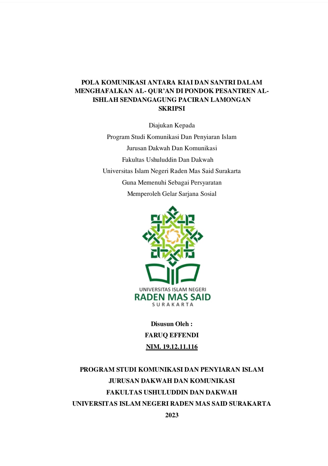 cover