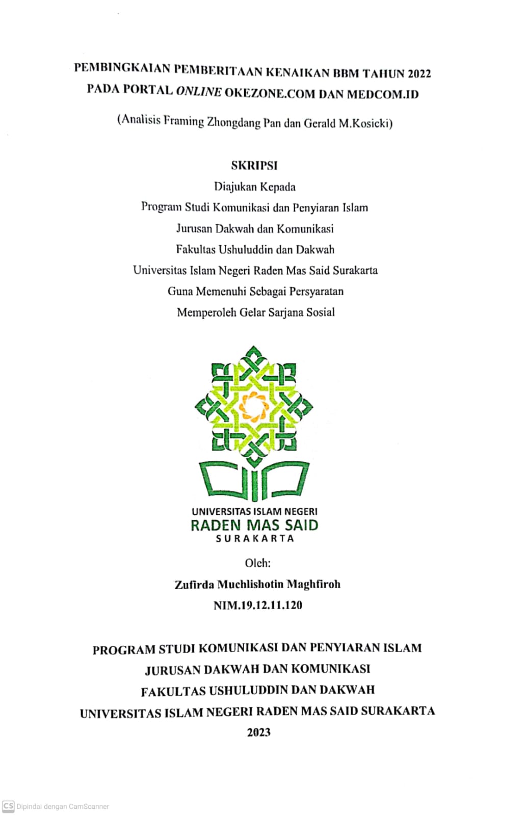 cover