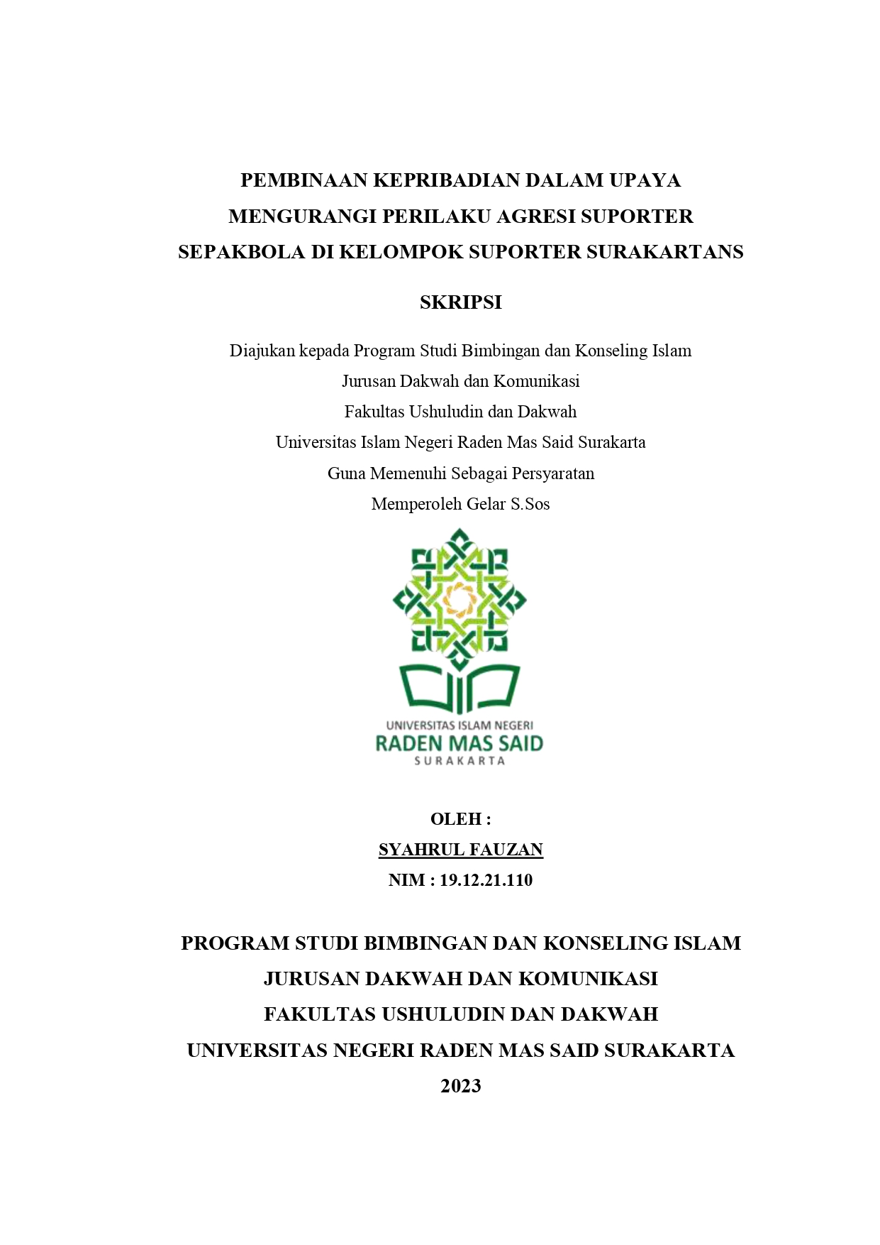 cover