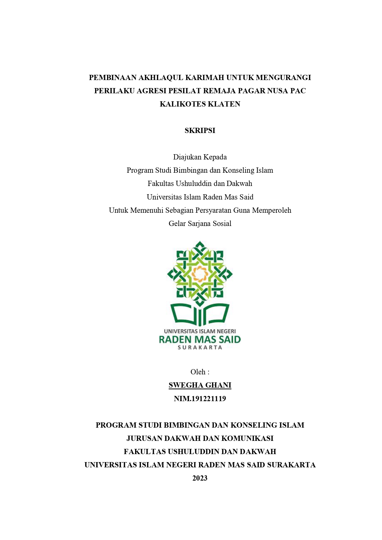 cover