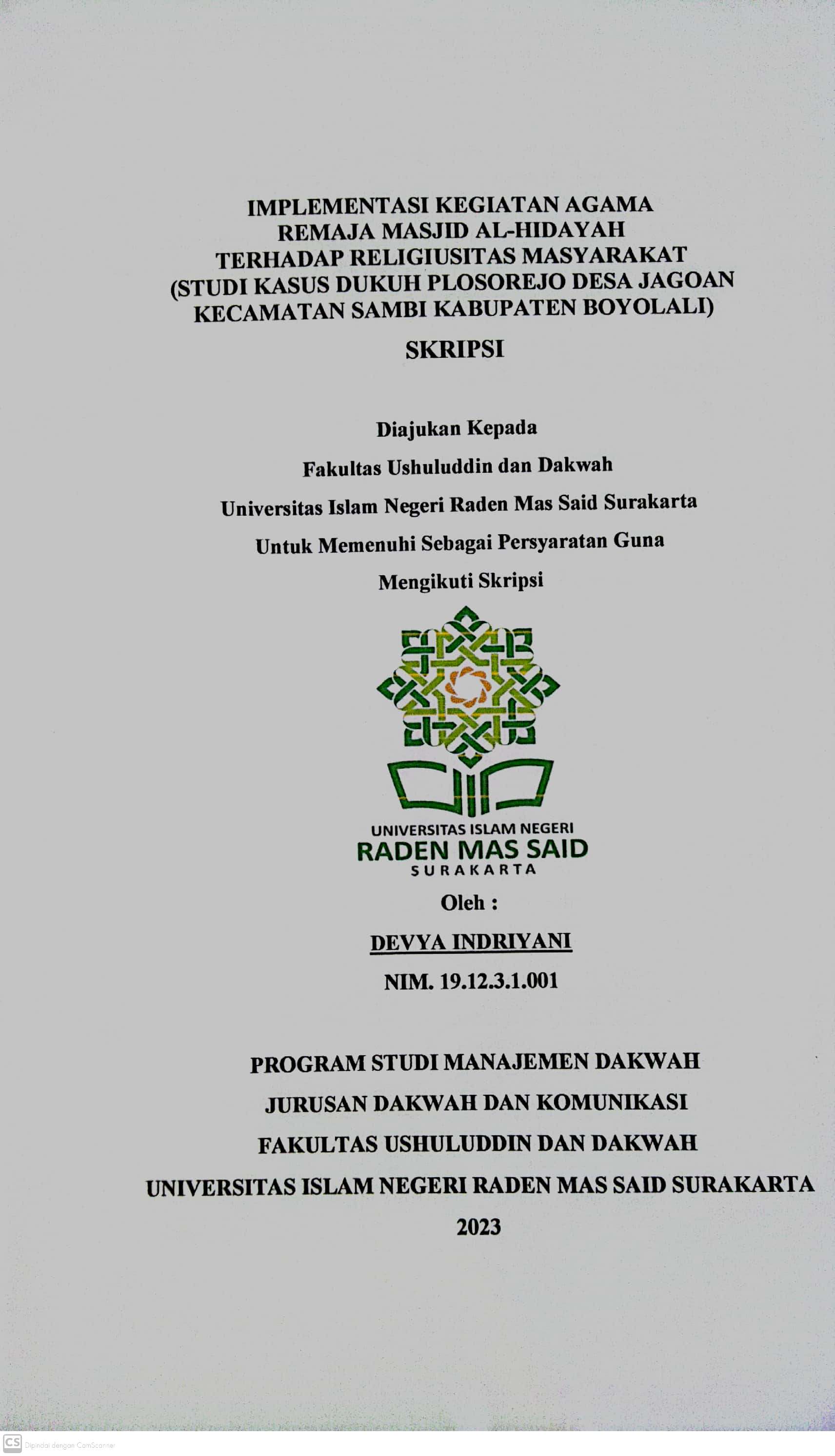 cover