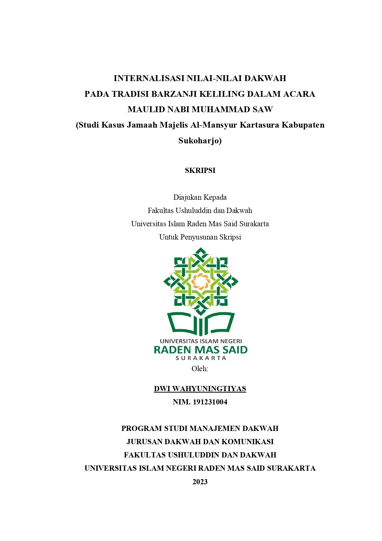 cover