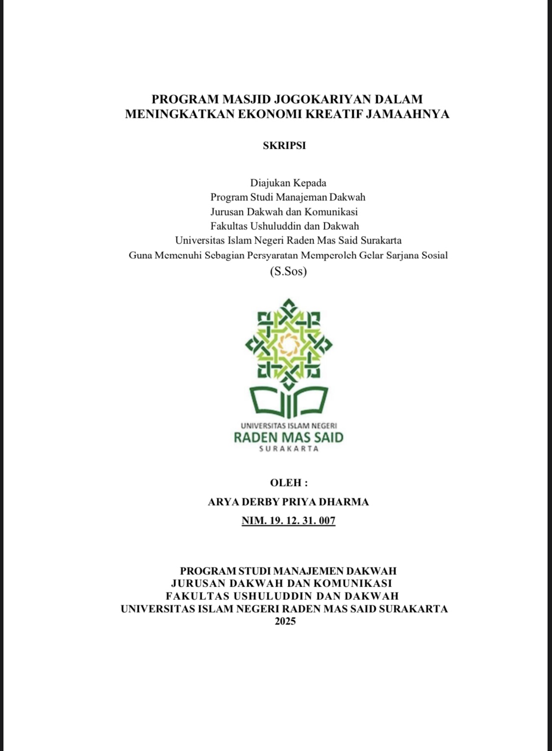 cover