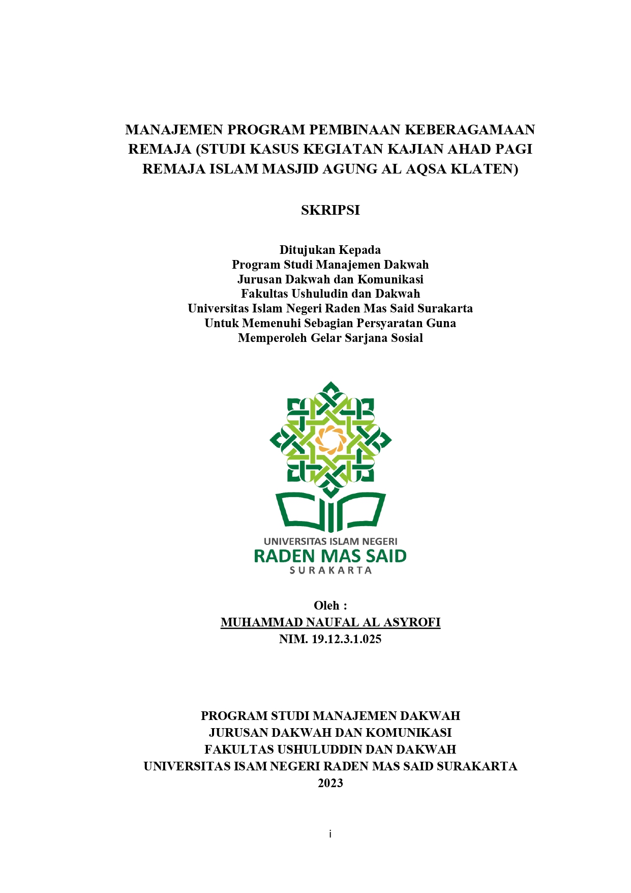 cover