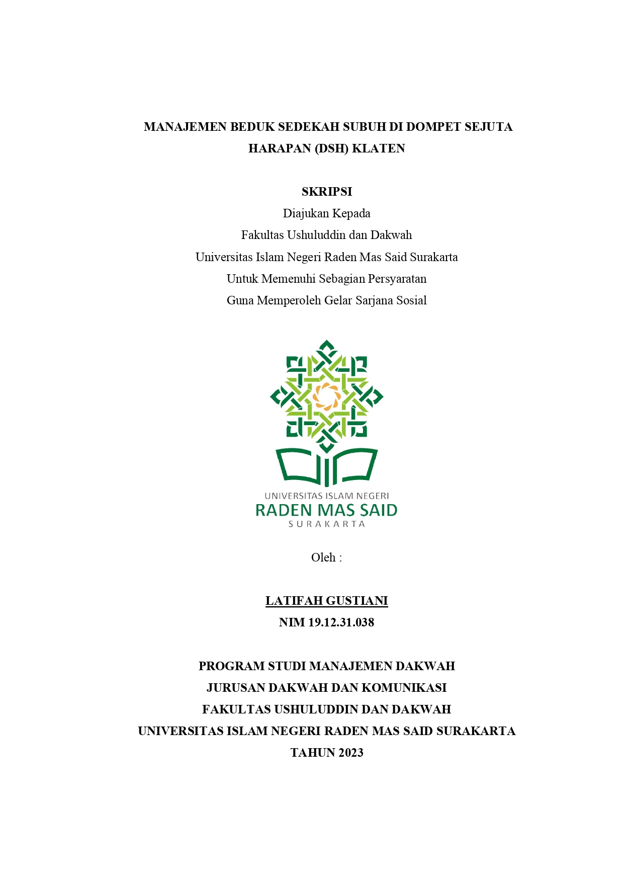 cover