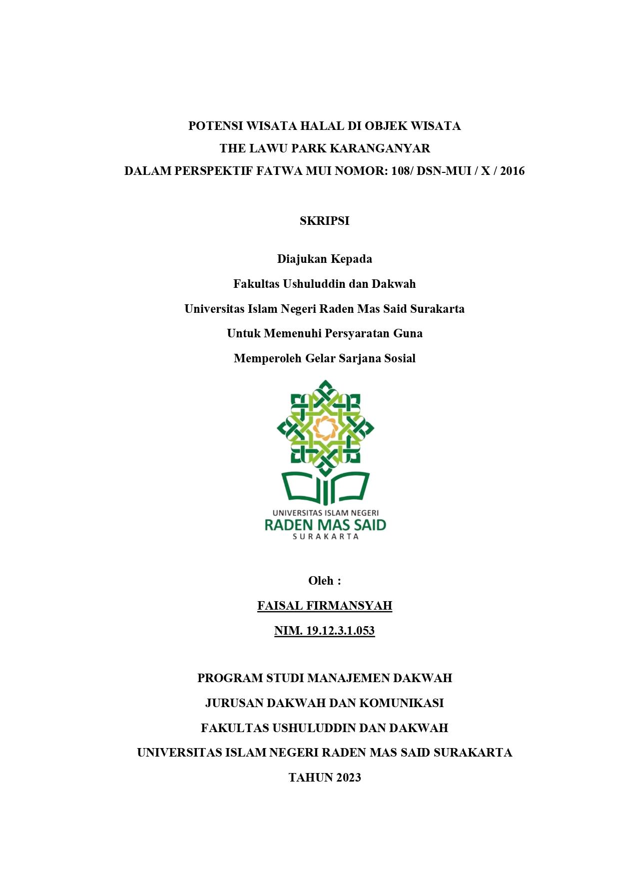 cover