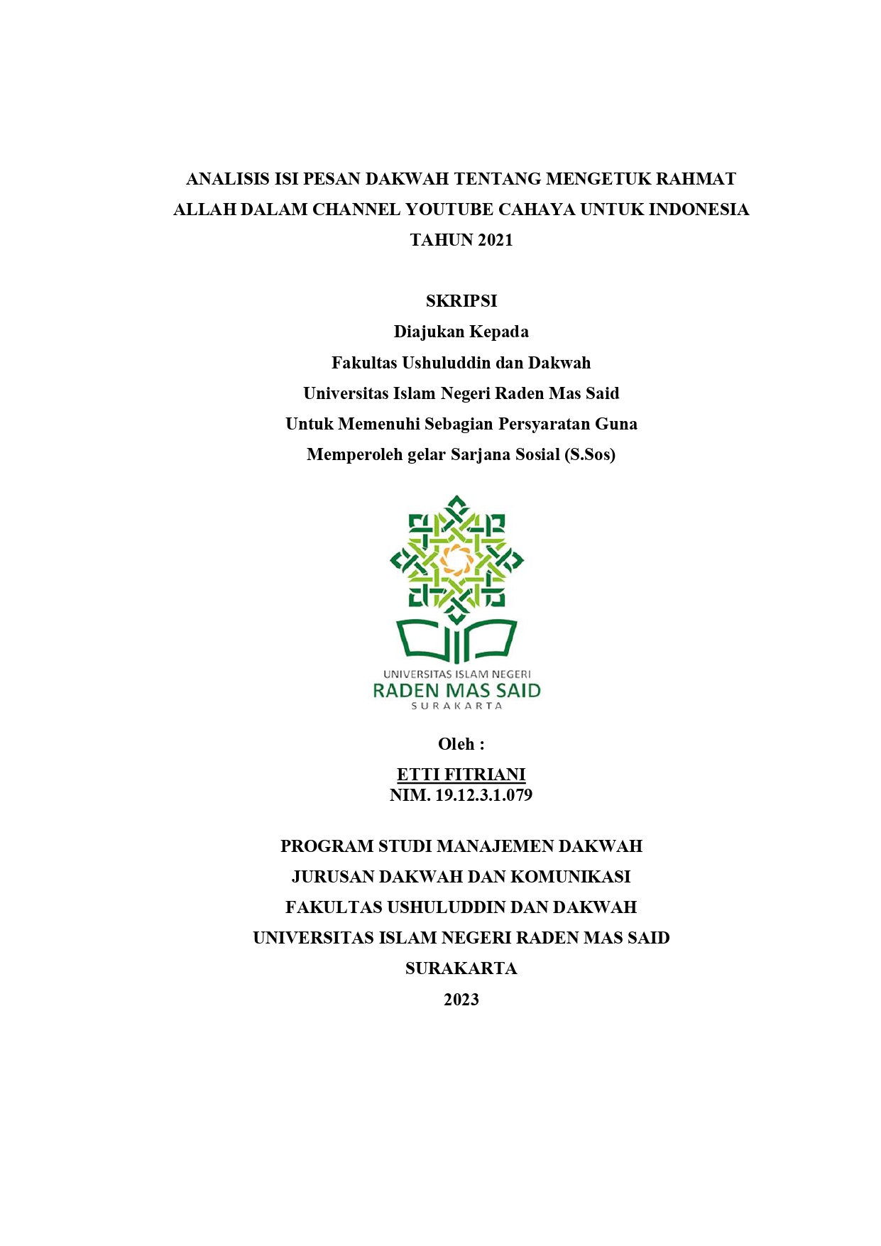 cover