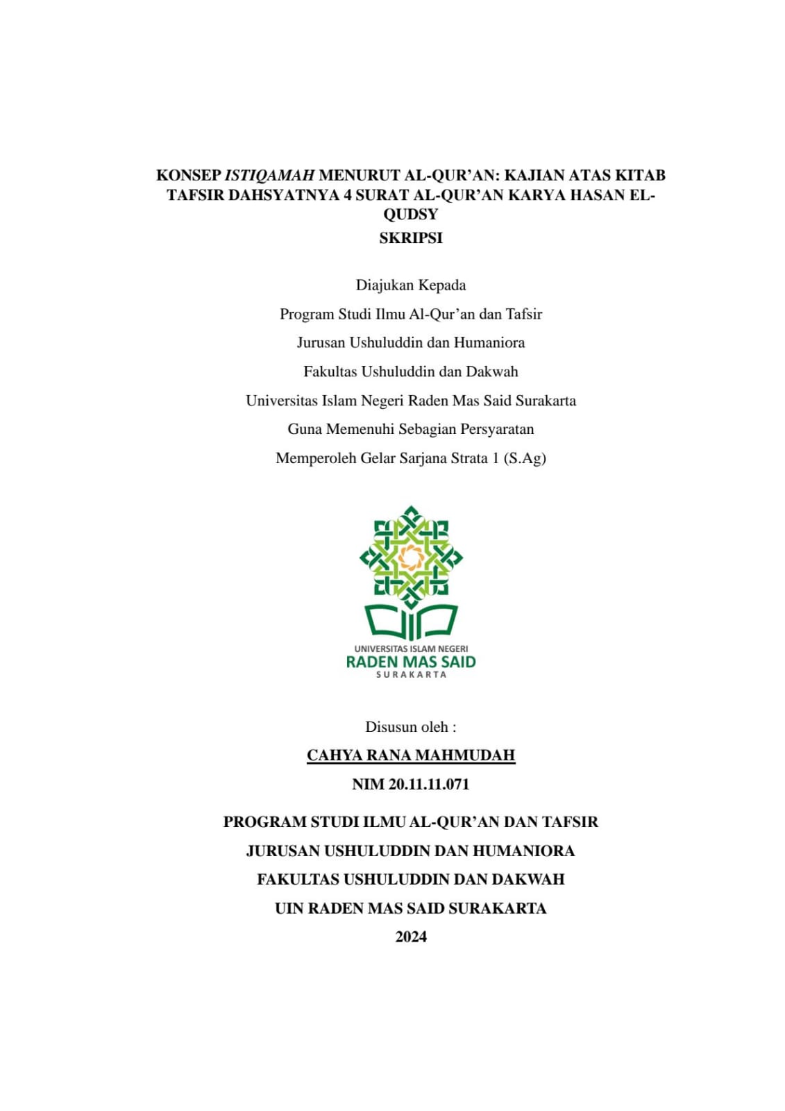 cover