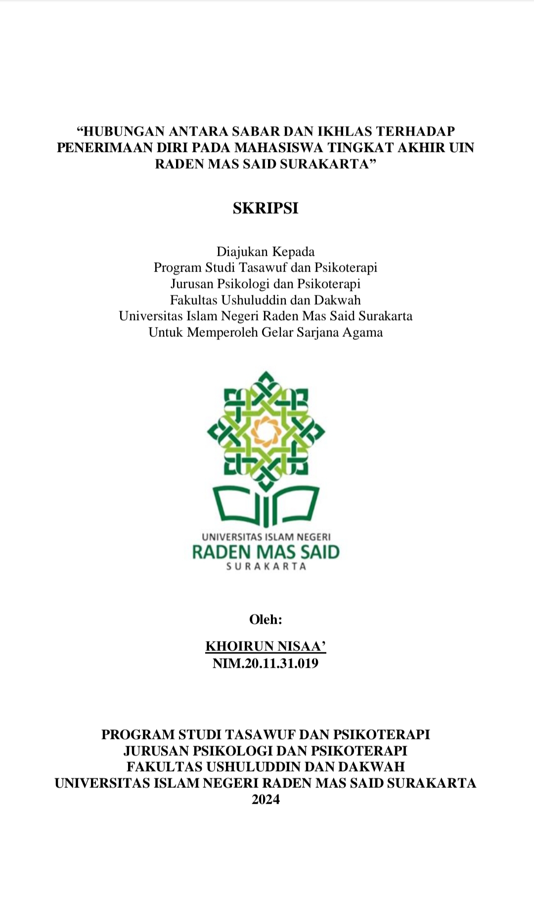 cover