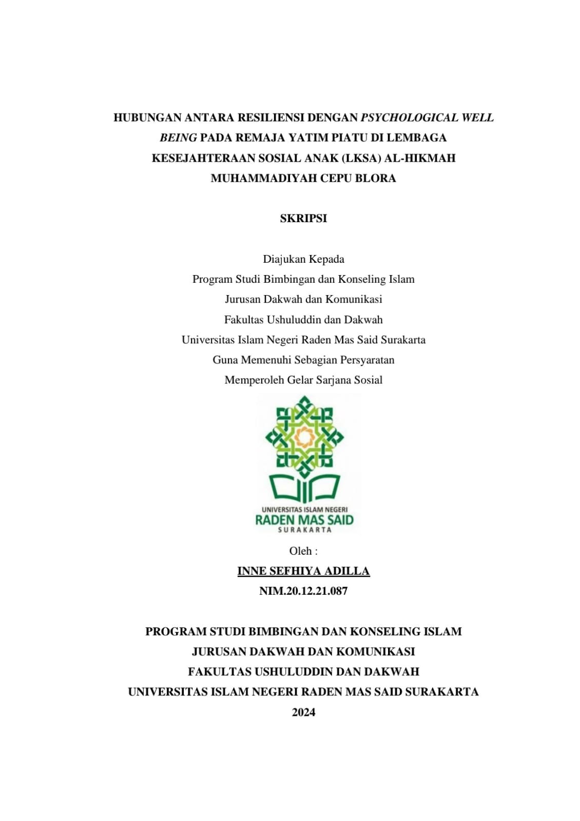 cover