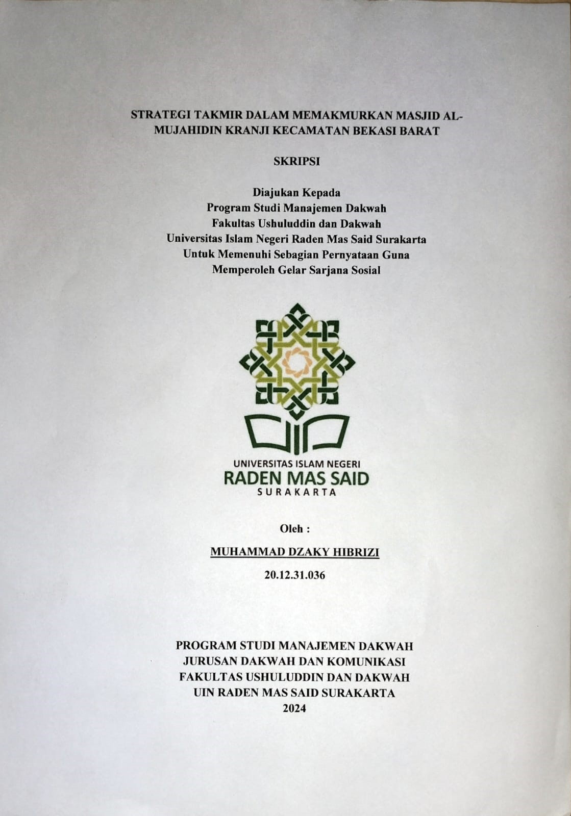 cover
