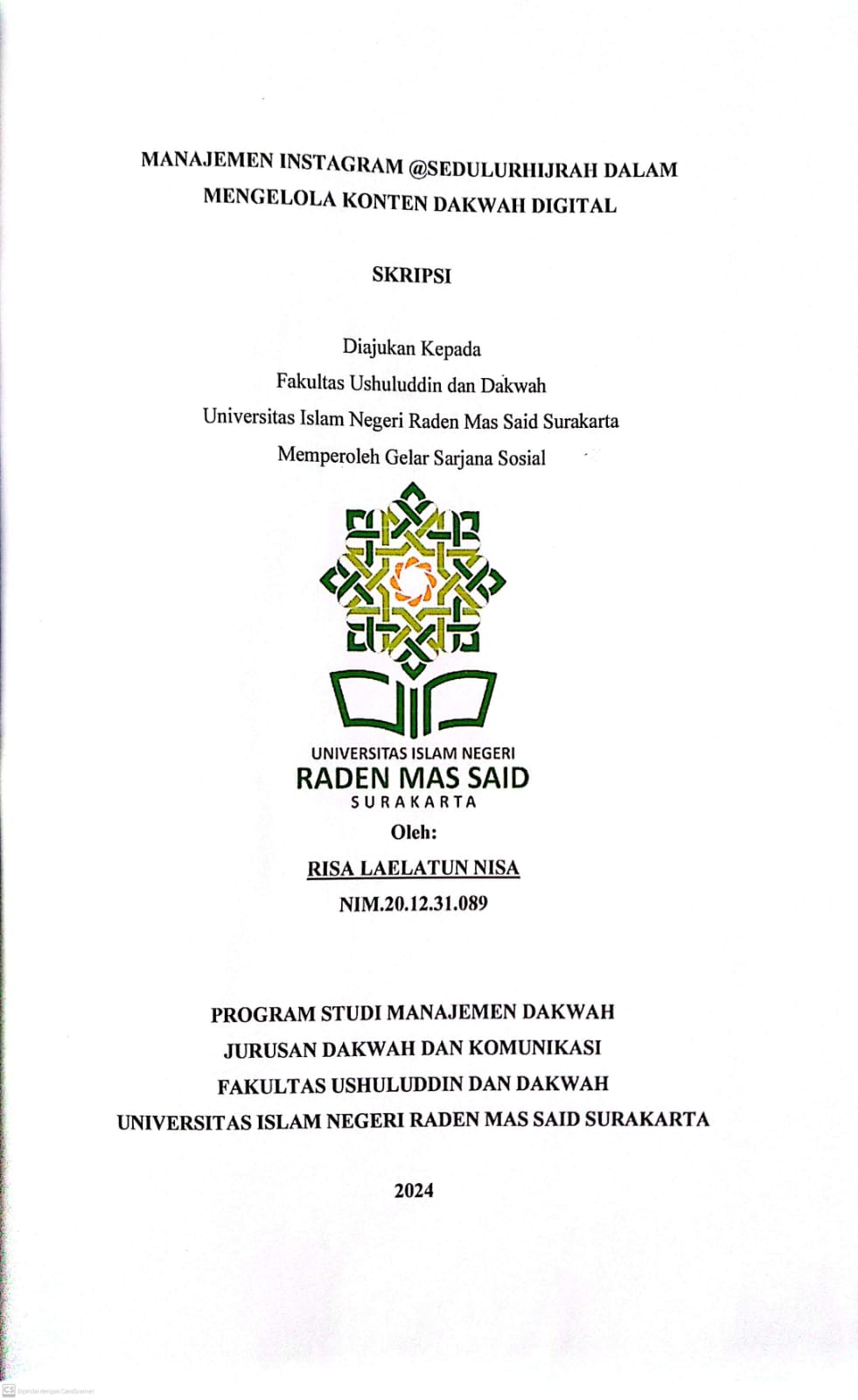 cover