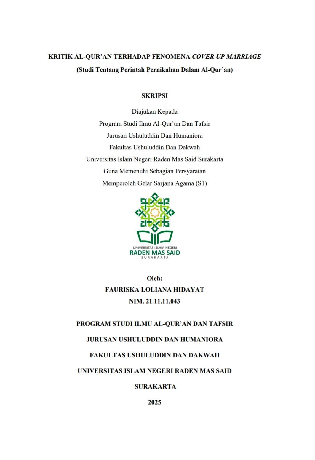 cover