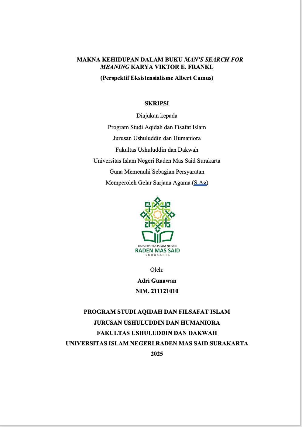 cover