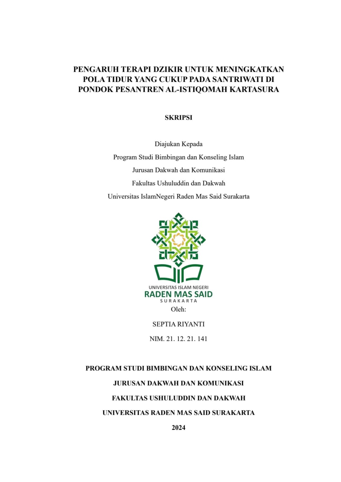cover