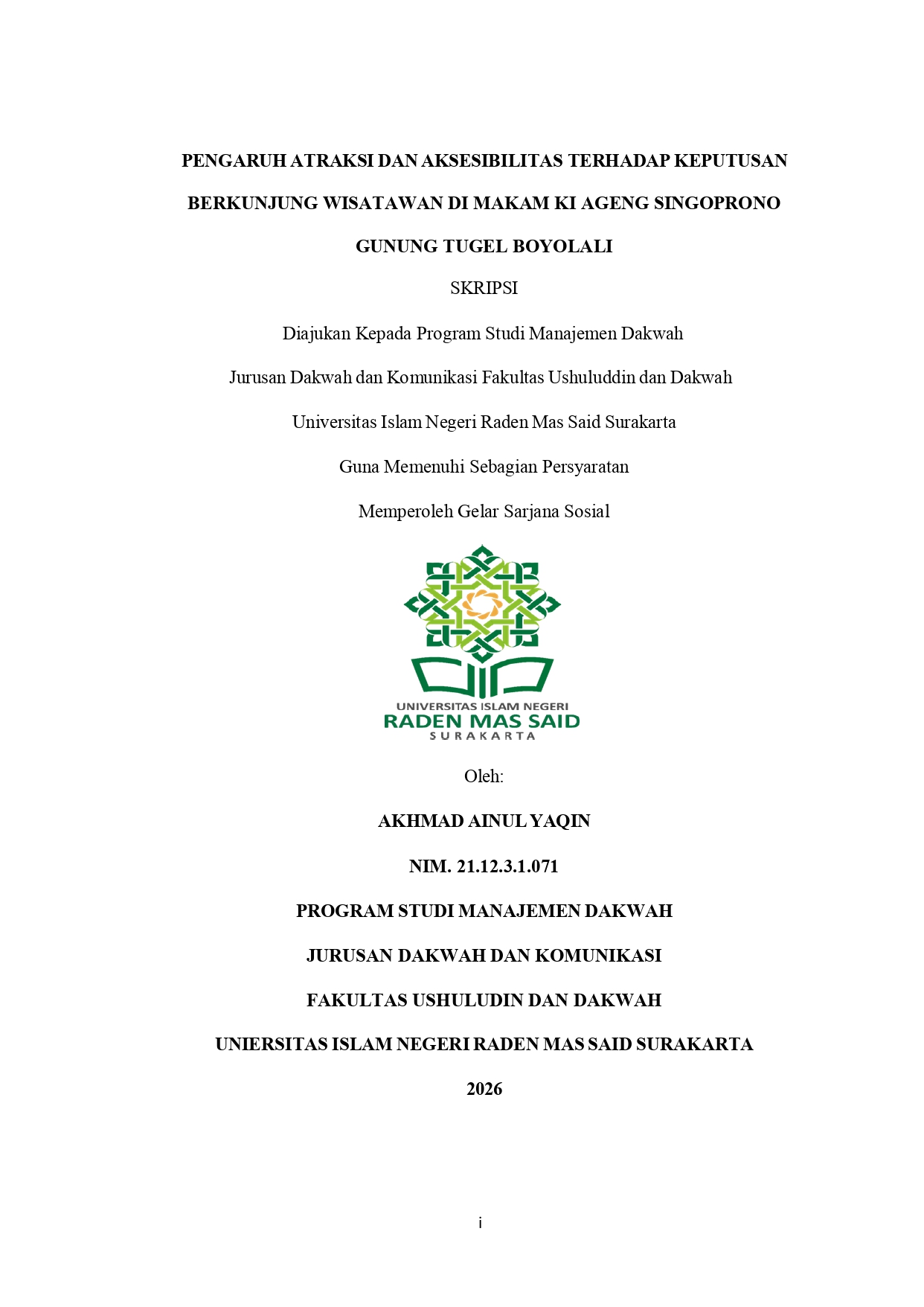 cover