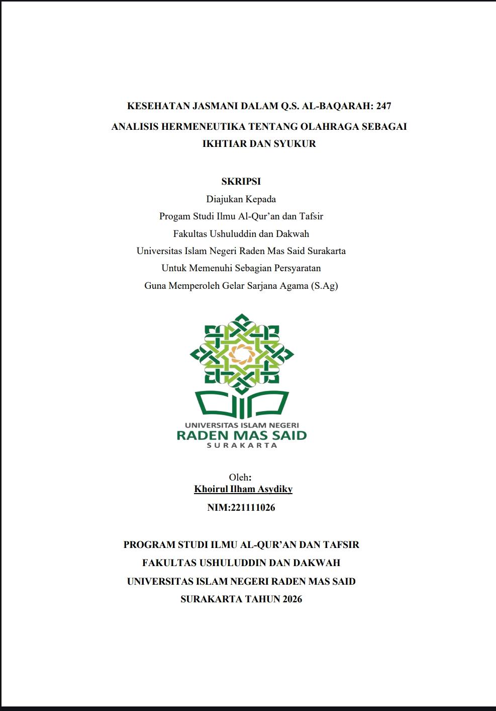 cover