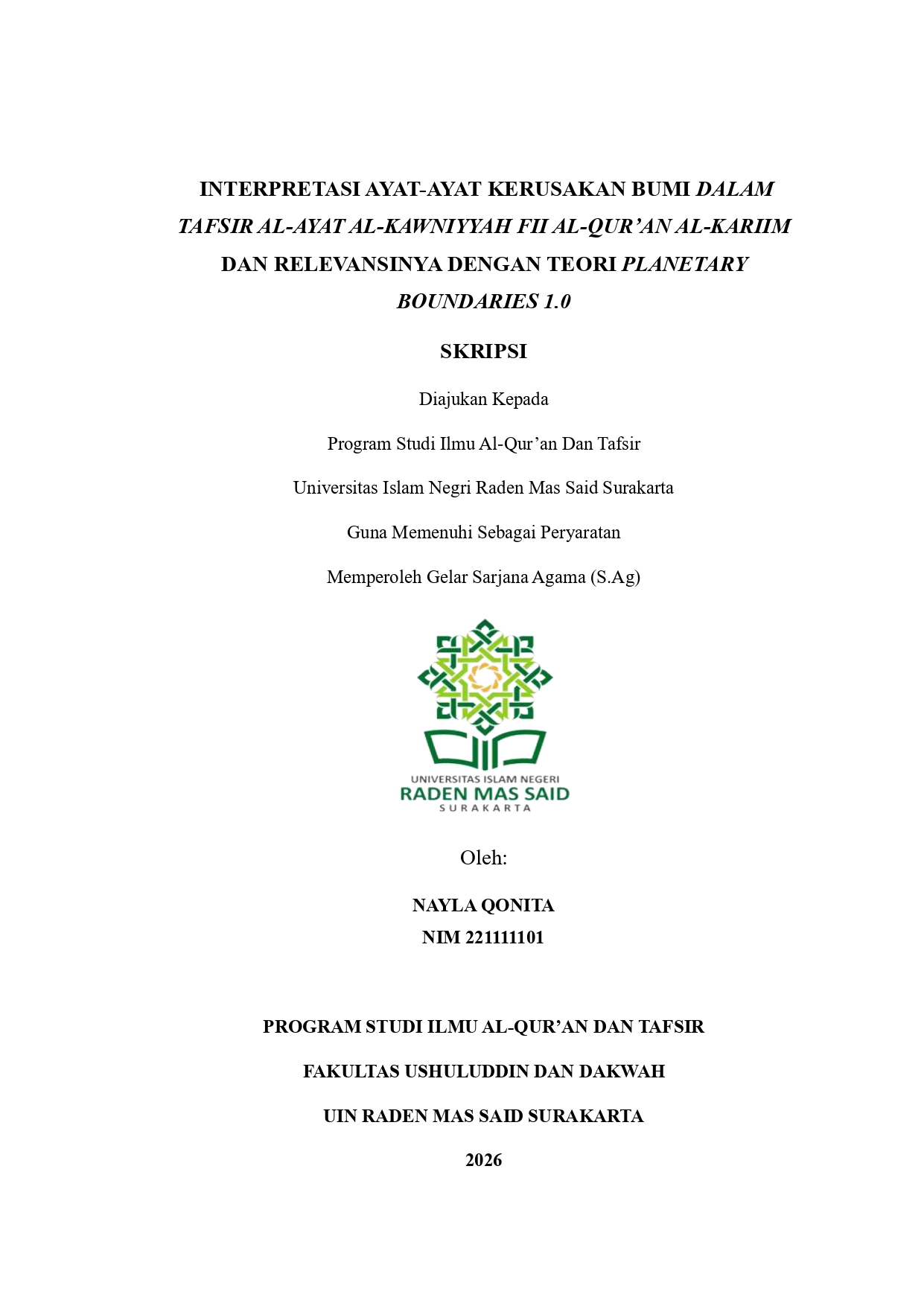 cover