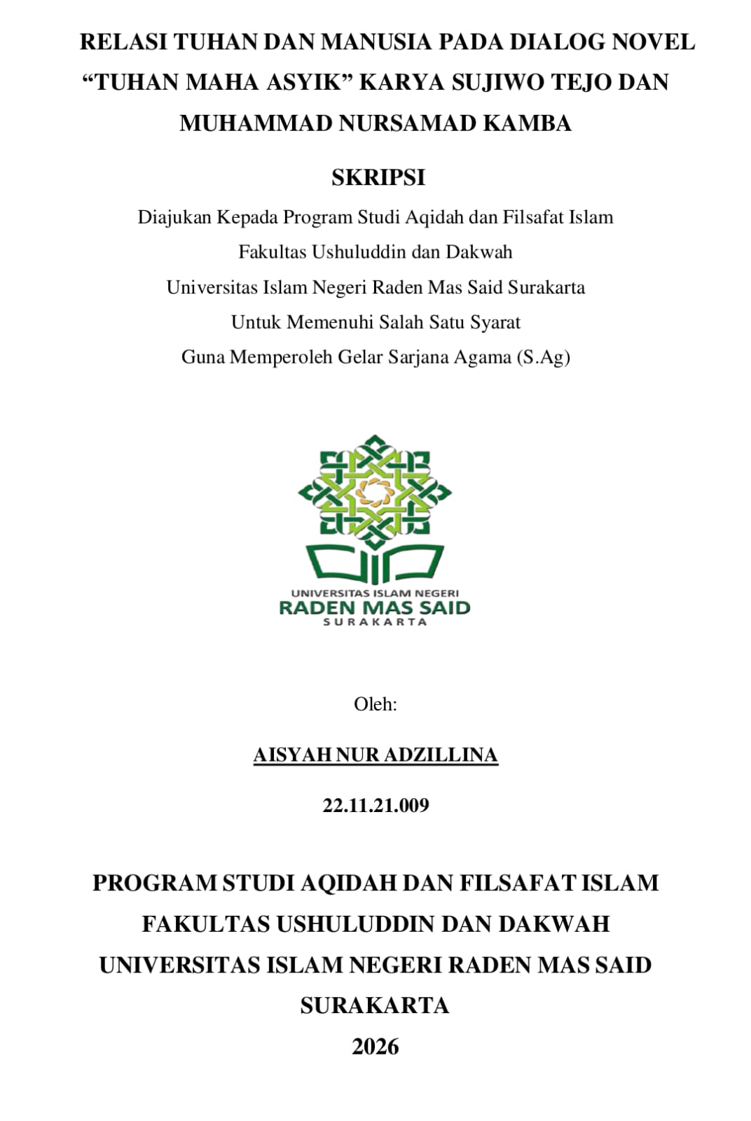 cover