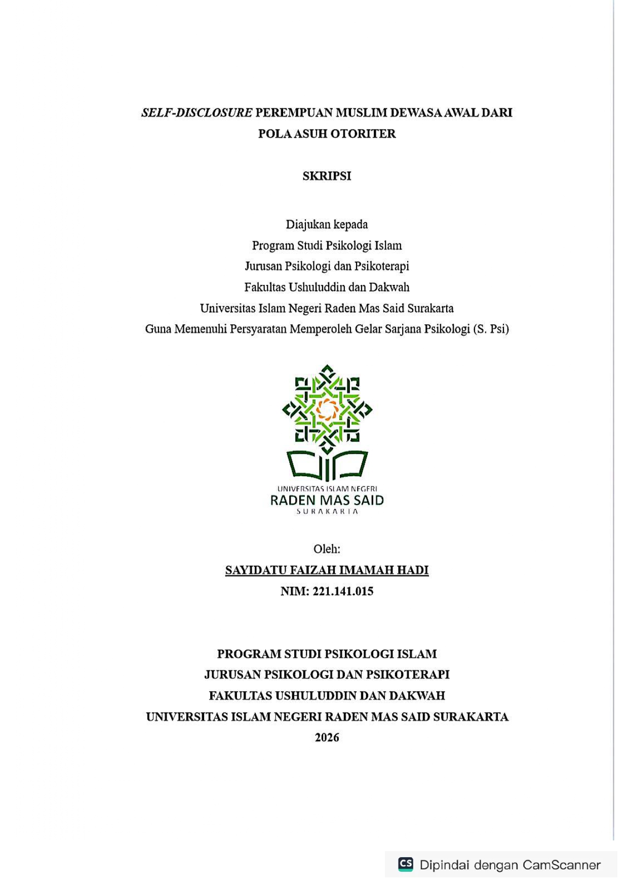cover
