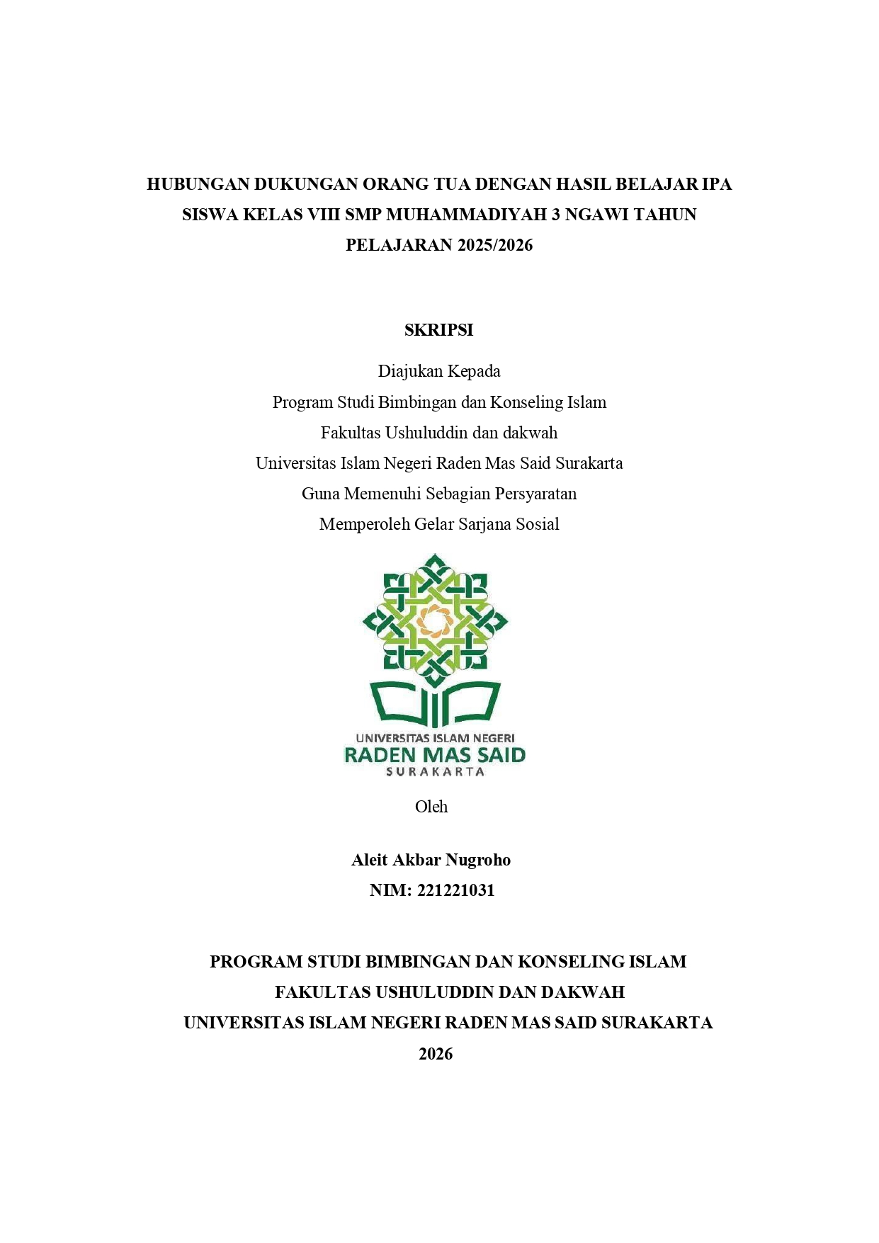 cover