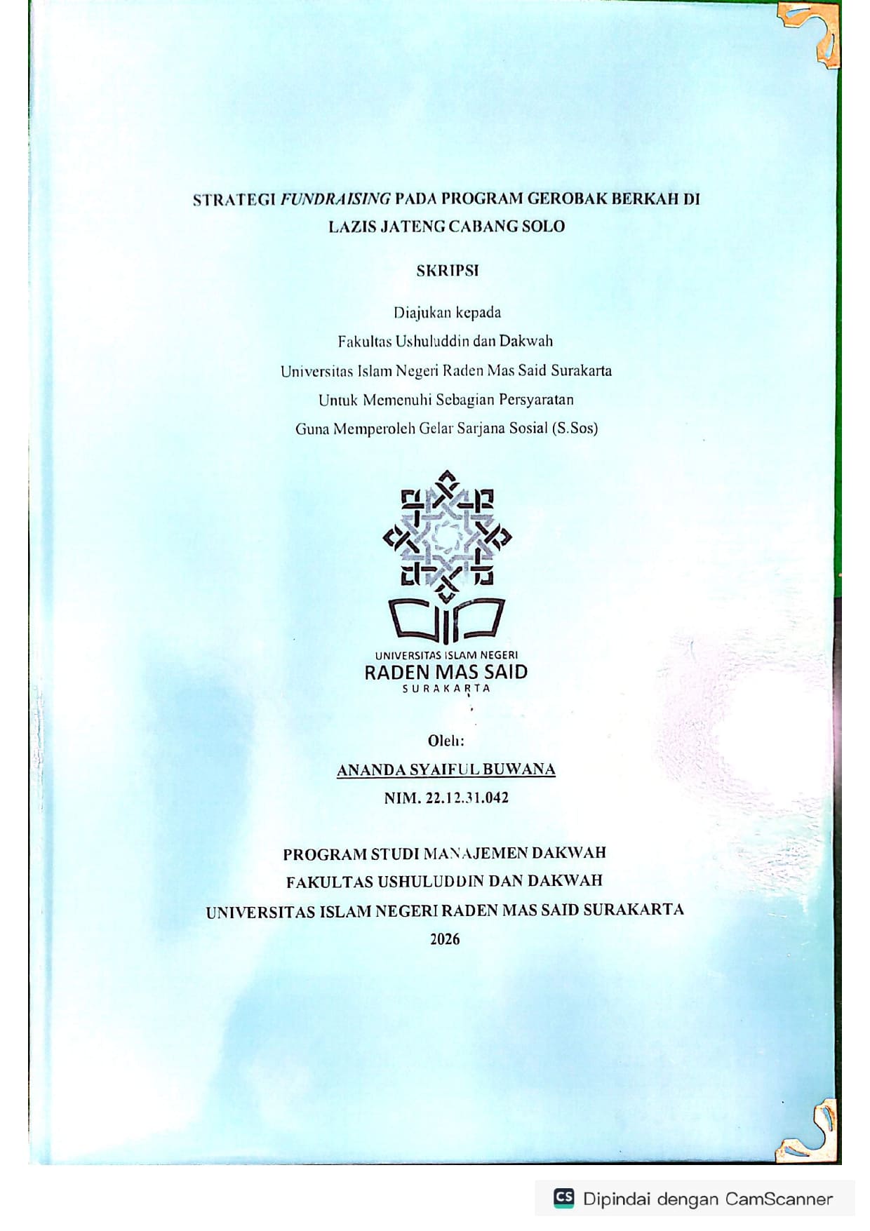 cover
