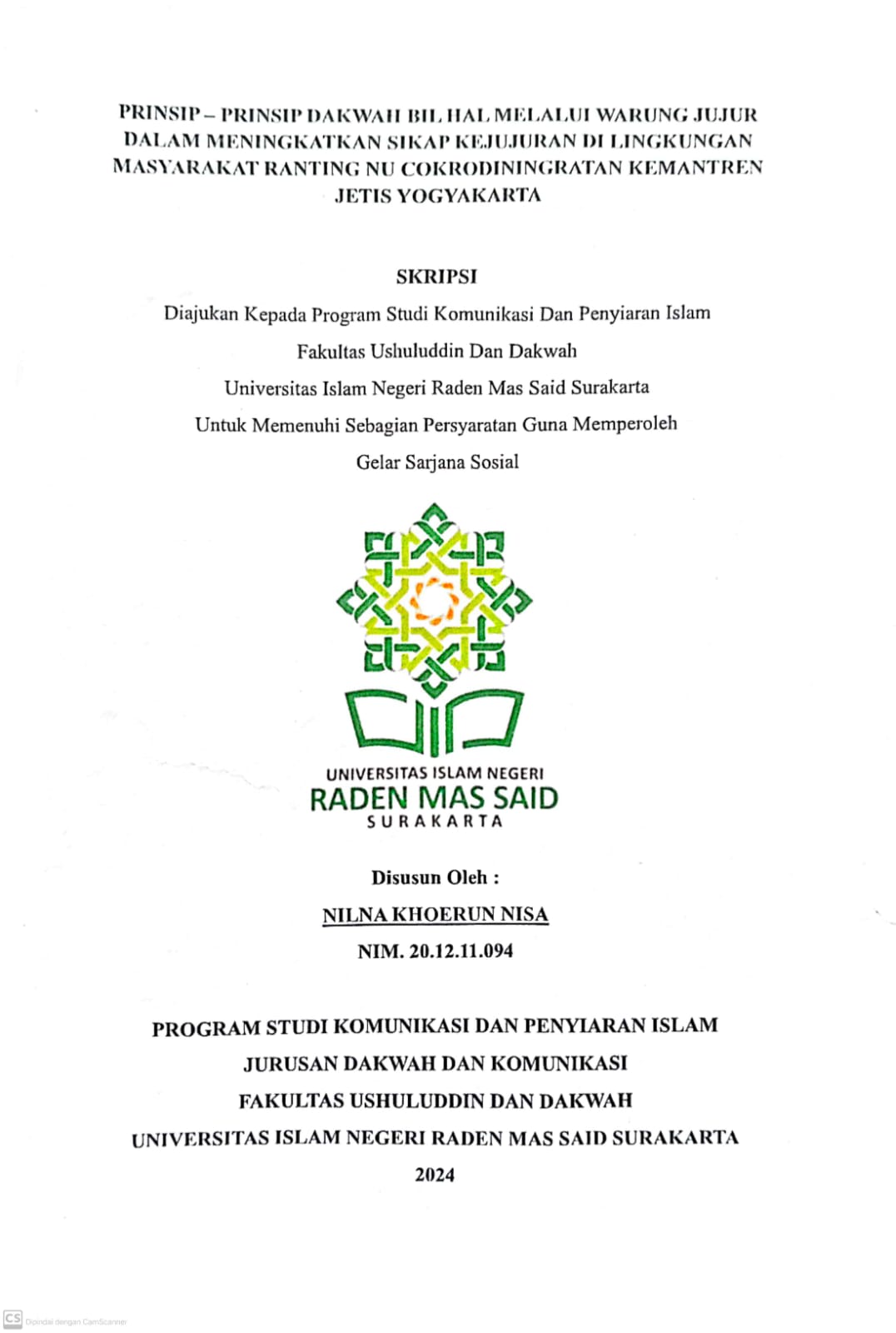 cover