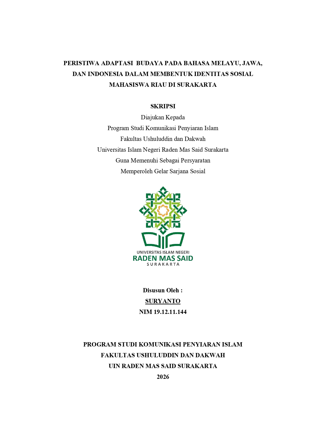 cover