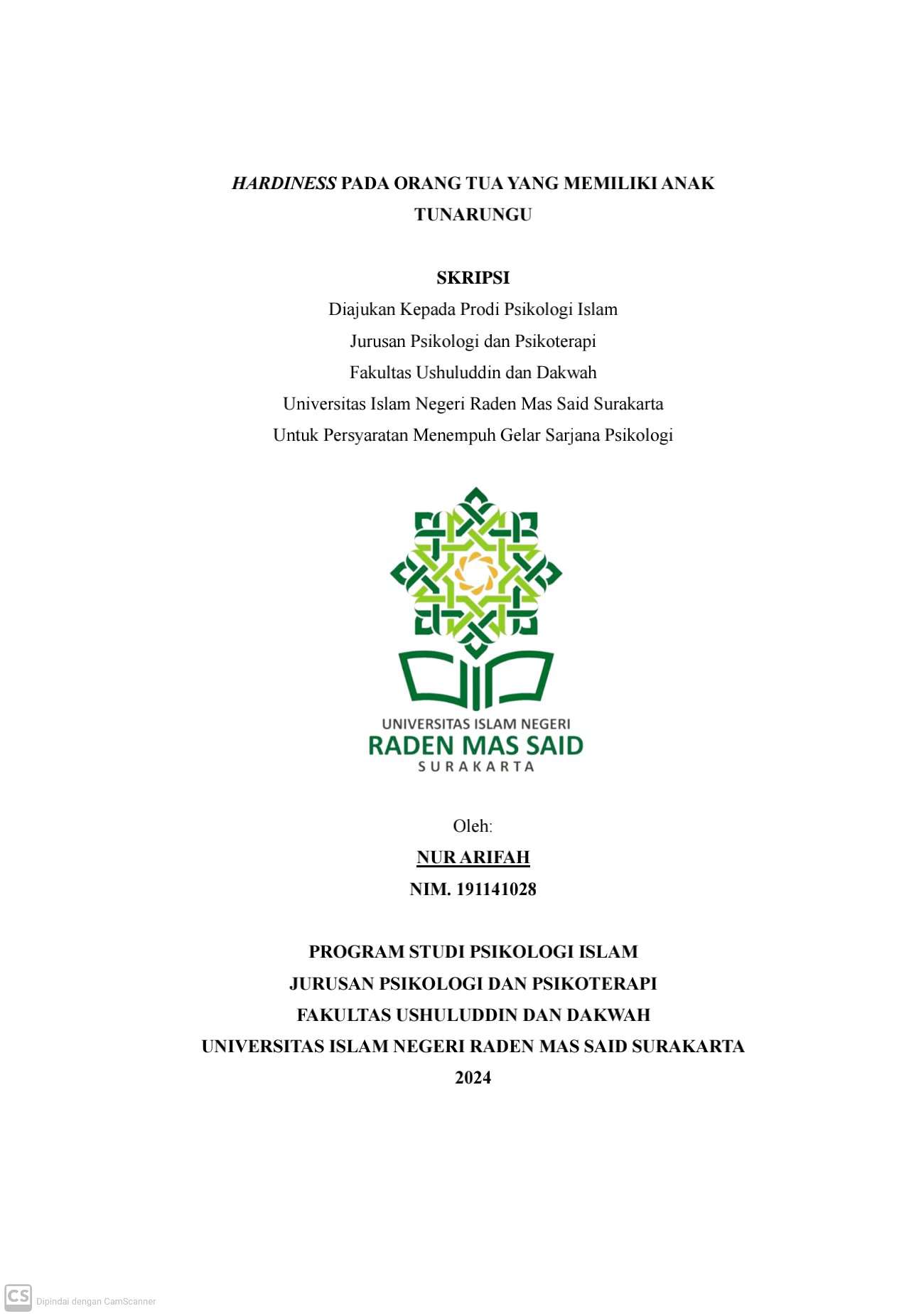 cover