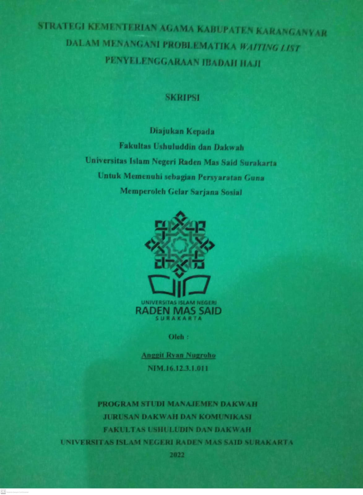 cover