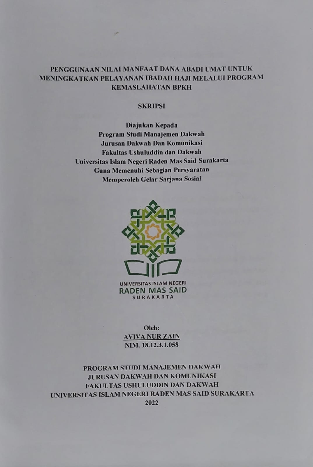 cover
