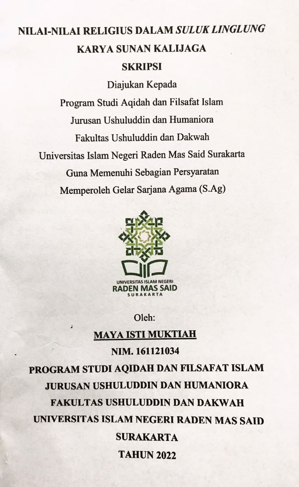 cover